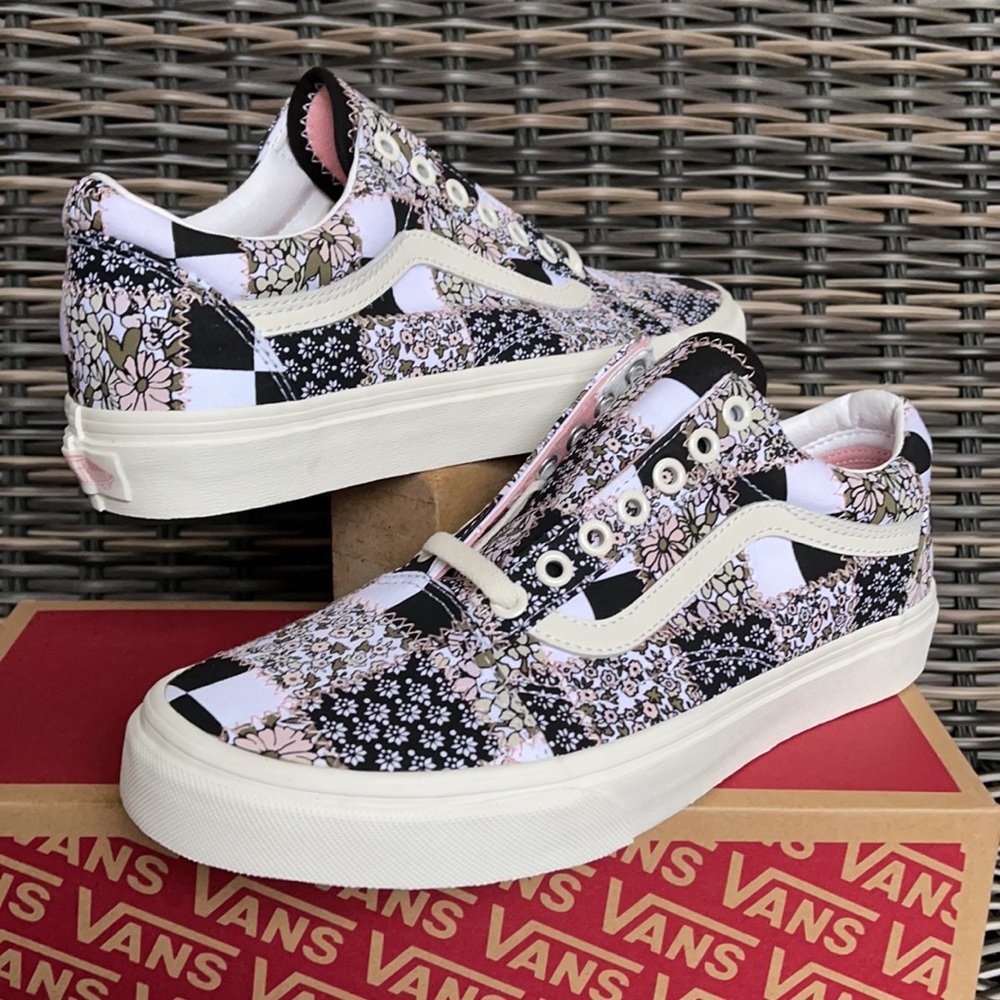 Vans Old Skool Patchwork Floral MENS - Picture 9 of 16